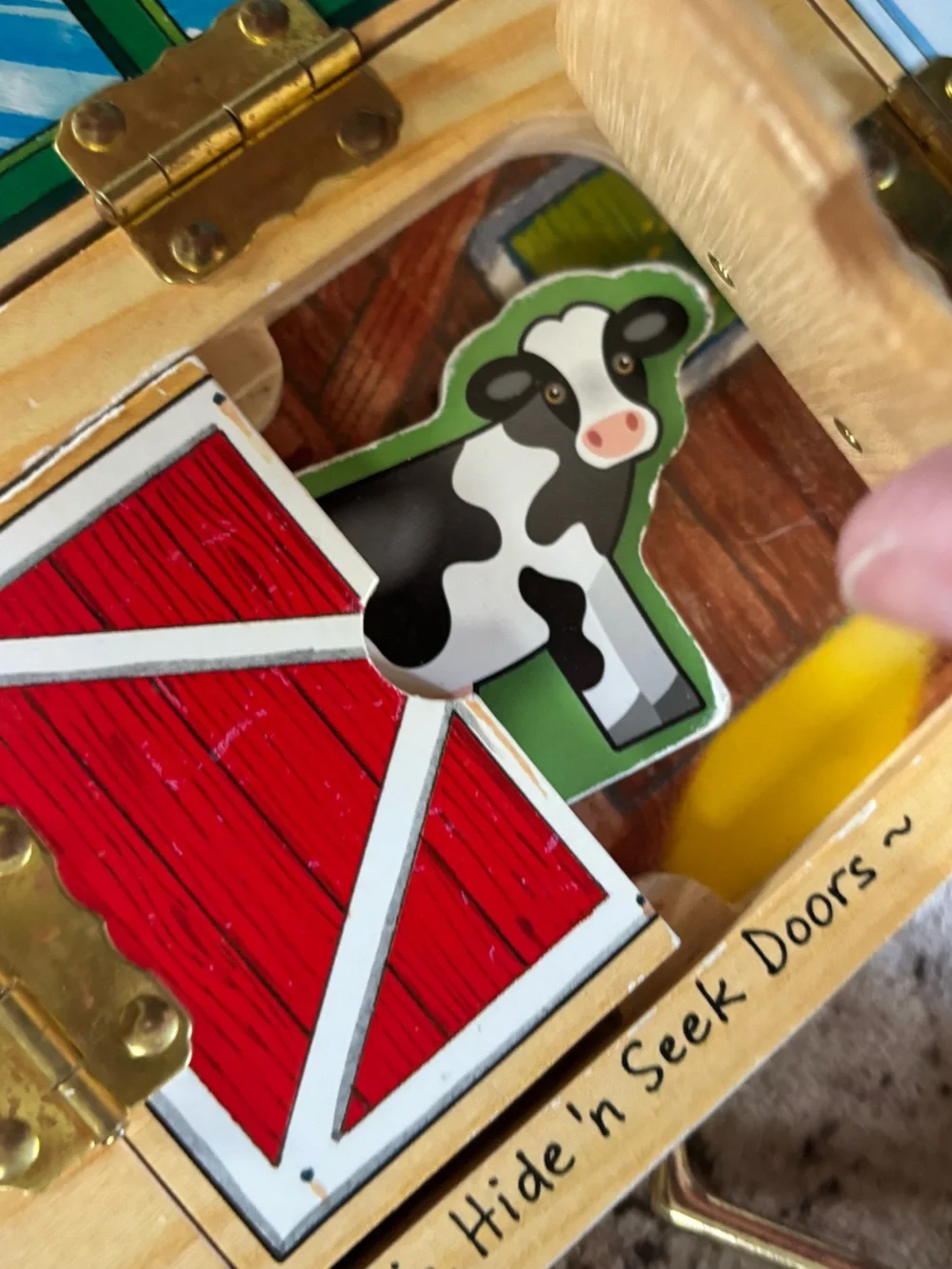 Melissa & Doug Kids' Wooden Latch Boards - Colorful Locks Activity
